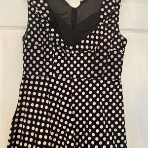 Polka dot pinup dress!